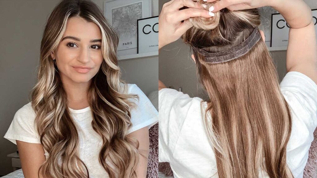 Create Beautiful Long Hair by Wearing Human Hair Extensions